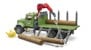 Bruder - MACK Granite Timber lastbil med læssekran og 3 kufferter (02824) thumbnail-3