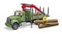 Bruder - MACK Granite Timber lastbil med læssekran og 3 kufferter (02824) thumbnail-5