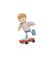 Tender Leaf - Dollhouse Figure - Edward and Skateboard - (TL8145)
