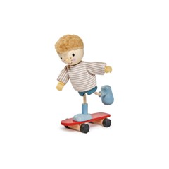 Tender Leaf - Dollhouse Figure - Edward and Skateboard - (TL8145)