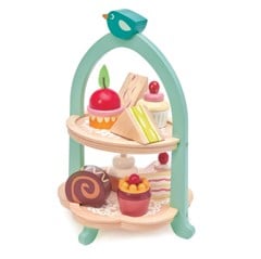 Tender Leaf - Mini Chef -  Afternoon Tea Stand - Birdie - (TL8242)