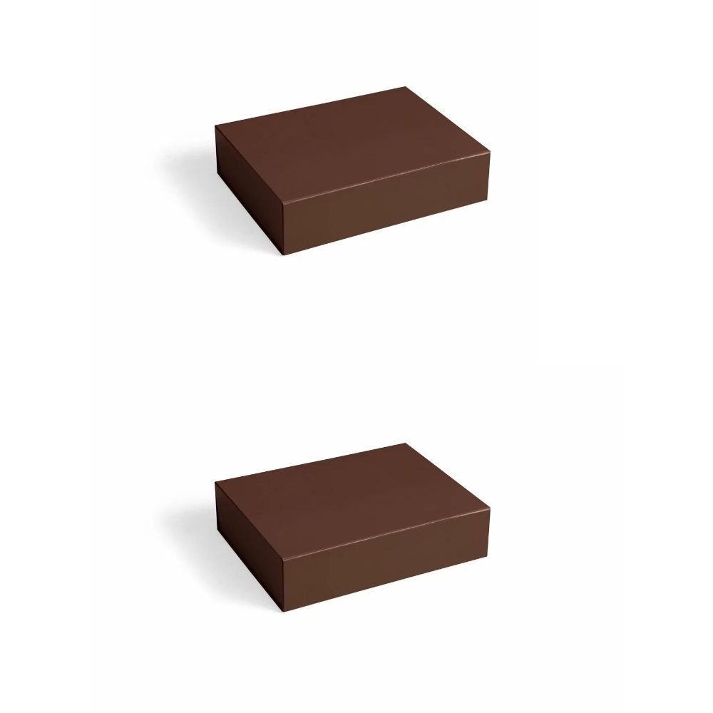 HAY - Colour Storage S - Milk chocolate - Set of 2