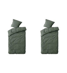By Nord - 2 set bed linen - 140 x 200 cm - Dagny, Forest / Snow