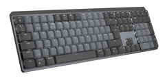 Logitech - MX Mechanical Wireless Illuminated Keyboard - Nordic - Tactile Switch