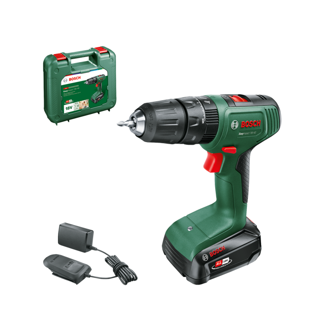 Bosch Werkzeug - 18V Akku-Schlagbohrmaschine, 1x 1,5 Ah Li-Ion Akku