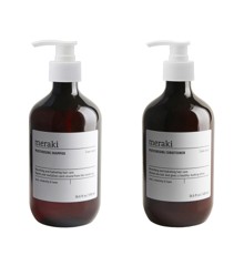 Meraki - Moisturising Shampoo og Conditioner - 2 x 490 ml