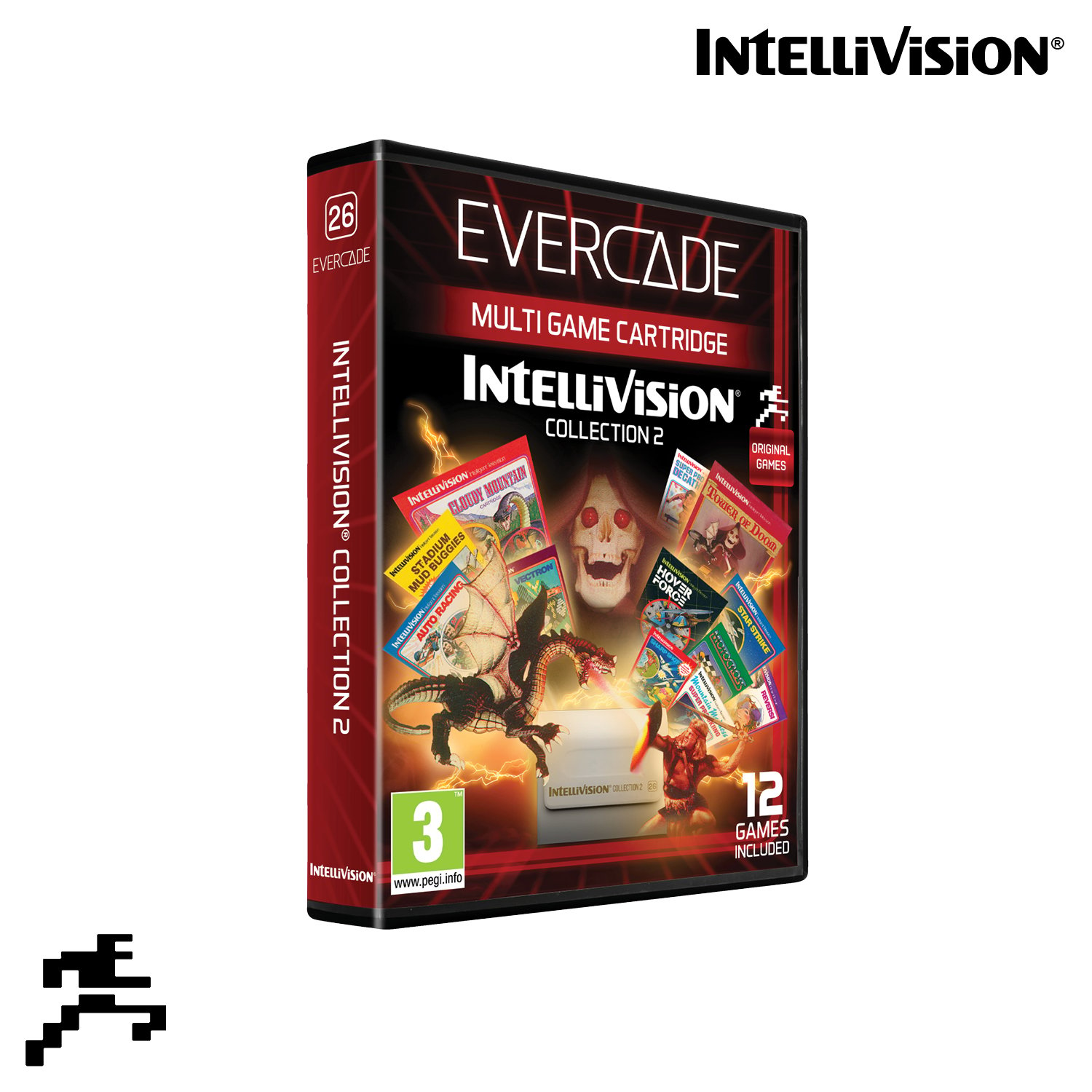 BLAZE EVERCADE Intellivision Cartridge 2 - Videospill og konsoller