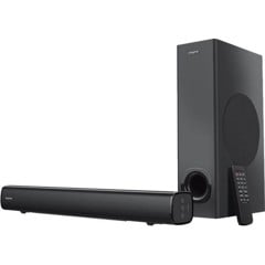 Creative - 2.1 High Performance Under-monitor Soundbar & Subwoofer