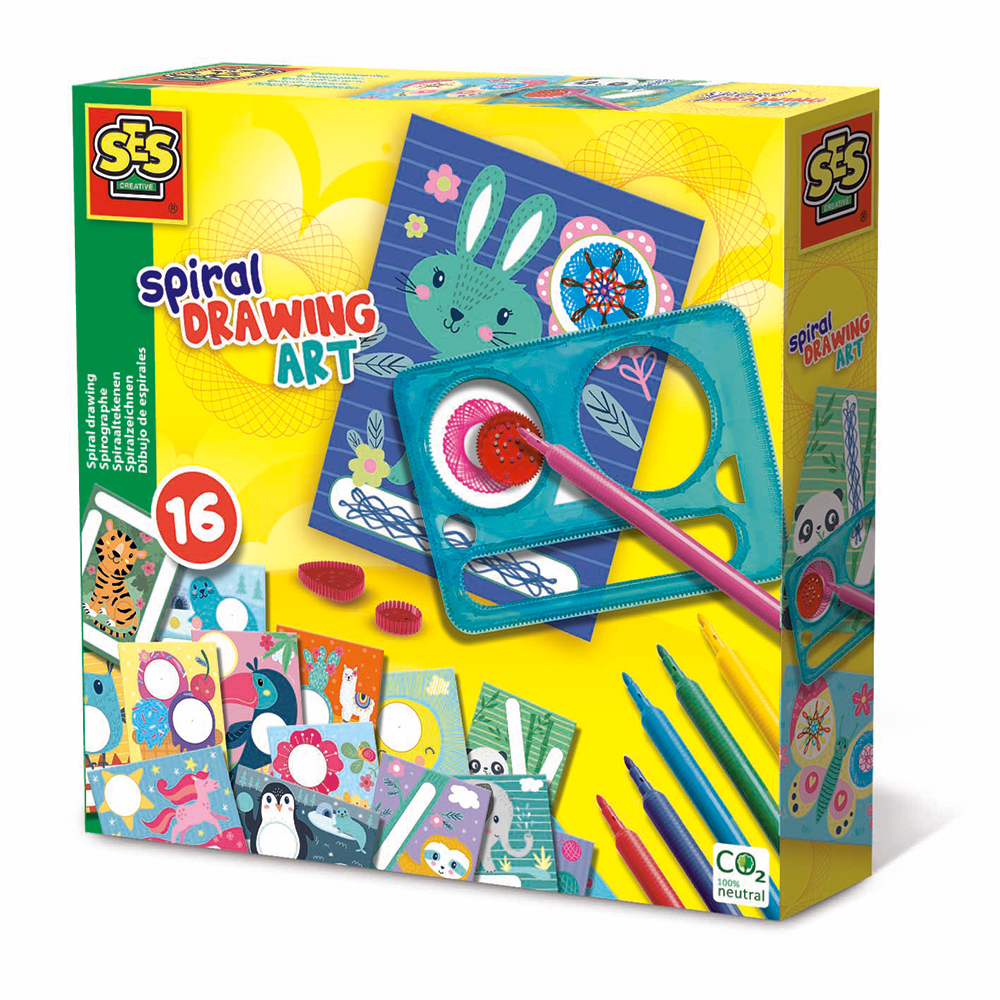 SES Creative - Spiral drawing set - (S14031)