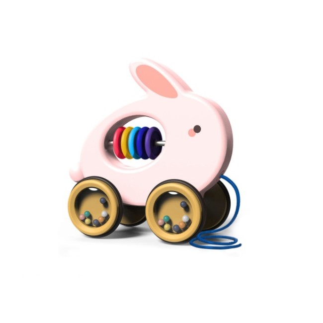 Scandinavian Baby Products - Pull Along Rabbit - (SBP-01766)