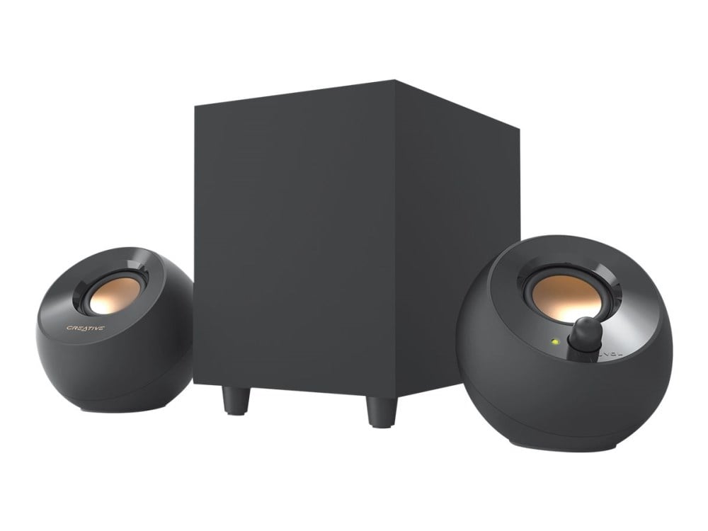 Creative - Pebble Plus 2.1 stereohøjttalere og subwoofer
