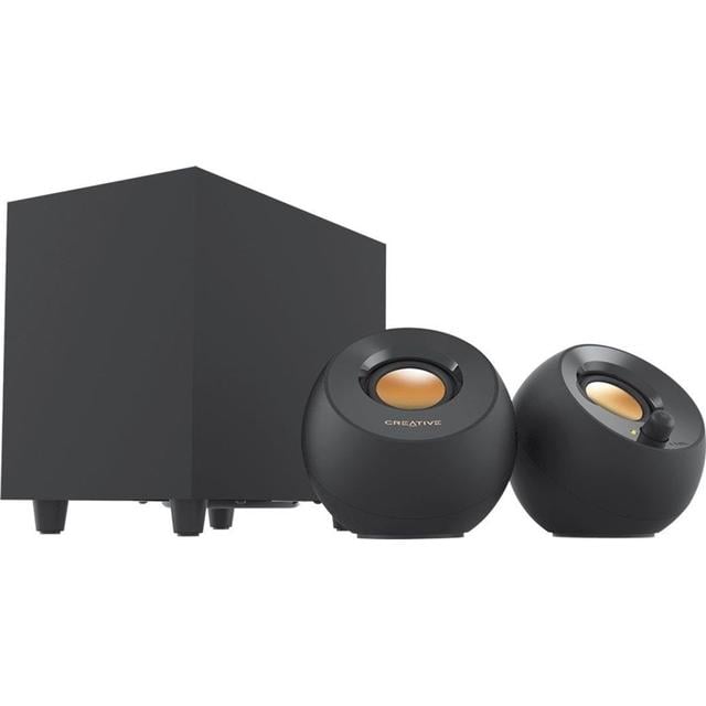 Creative - Pebble Plus 2.1 Stereo Speakers And Subwoofer - Datamaskiner