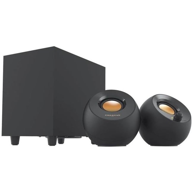 Creative - Pebble Plus 2.1 Stereo Speakers And Subwoofer