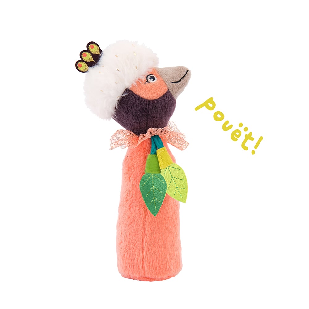 Moulin Roty - Paloma squeaky rattle - (668003)