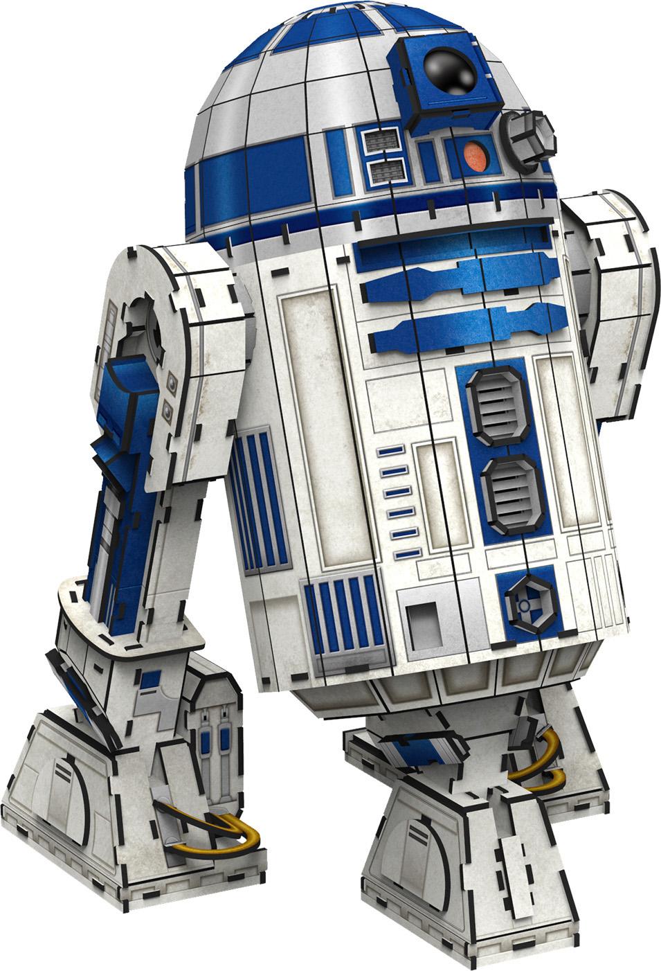 Star Wars - R2D2 3D Puzzle 310 pcs (51308), Disney