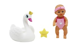 Happy Friend - Bath Time Baby & Swan (504225)