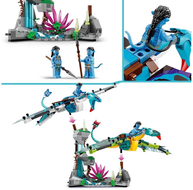 LEGO Avatar - Jake & Neytiri’s First Banshee Flight (75572)