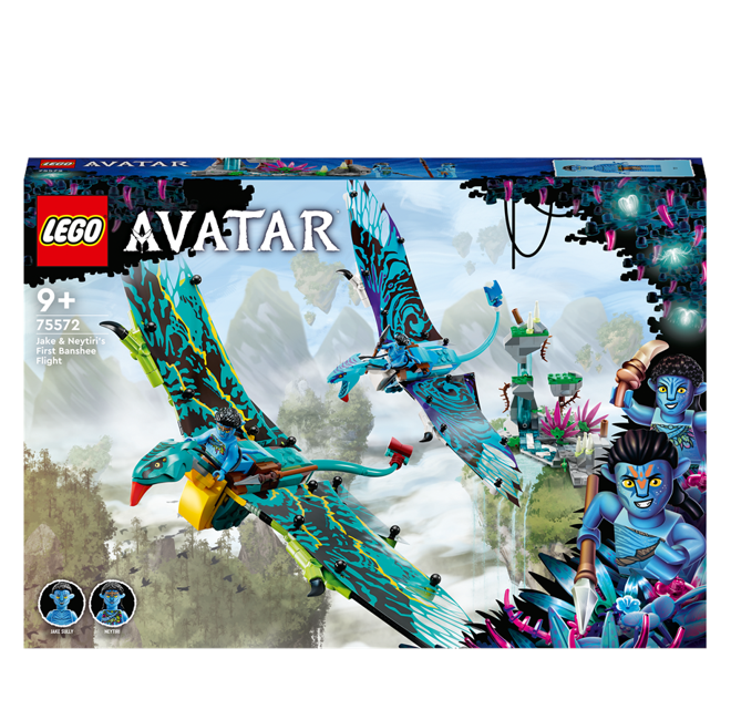 LEGO Avatar - Jake & Neytiri’s eerste vlucht op de Banshee (75572)