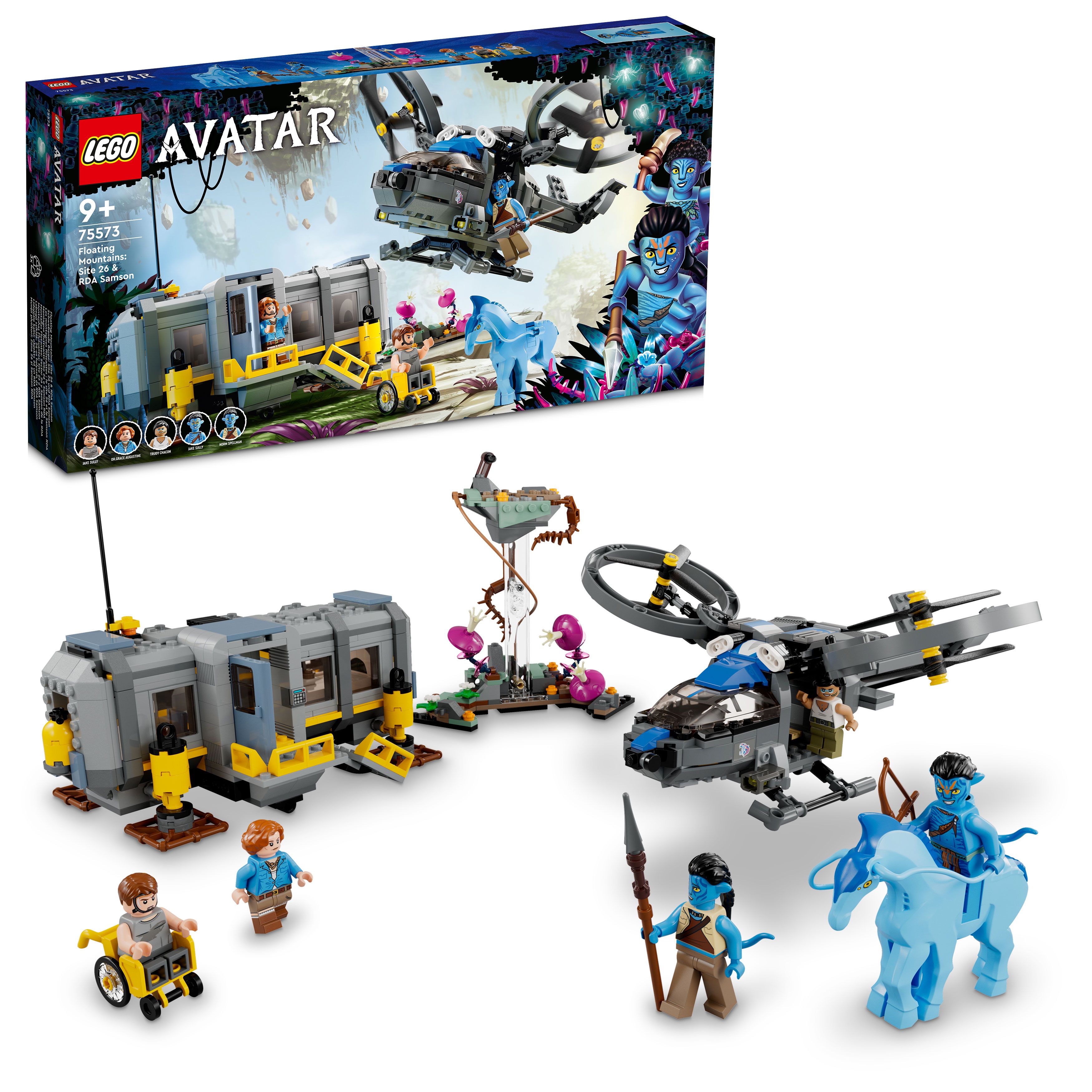 LEGO Avatar - De svevende fjellene: anlegg 26 og RDA Samson (75573) - Leker