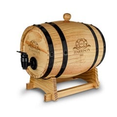 Wooden Barral Dispenser