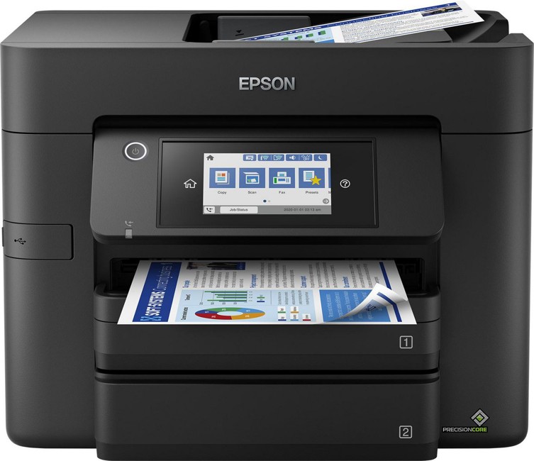 Epson - WorkForce Pro WF-4830DTWF Multifunction Printer