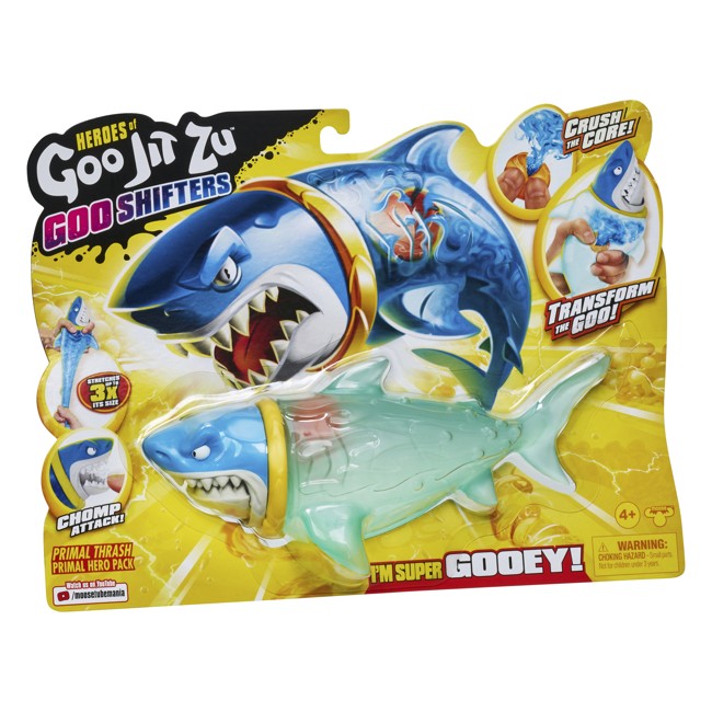 Goo Jit Zu - S7 Gooshifters - Primal Pack - Shark (41405)