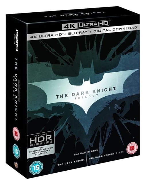 Dark Knight Trilogy, The (9-disc) (4K UHD & Blu-ray)