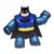 Goo Jit Zu - DC S4 Single Pack - Stealth Amour Batman  (41383) thumbnail-1