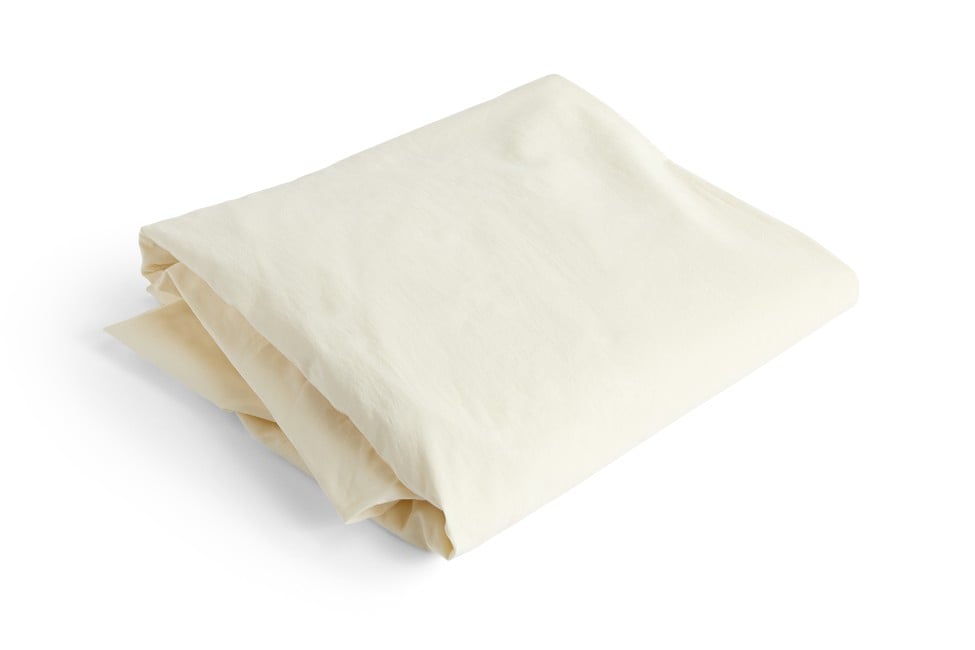 HAY - Standard fitted sheet 140x200 cm - Ivory (541983)