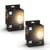 Philips Hue - 2x E27 Filament G93 - White Ambiance - Paket thumbnail-1