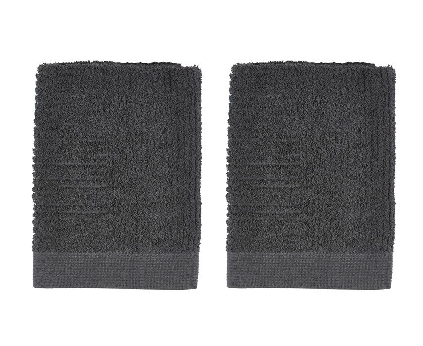 Zone Denmark - Classic Towel 50 x 70 cm - Antracit - 2 pc
