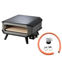 Cozze - 17" Gas Pizza Oven 8.0 kW - Pizza Stone And Regulator Included - Bundle