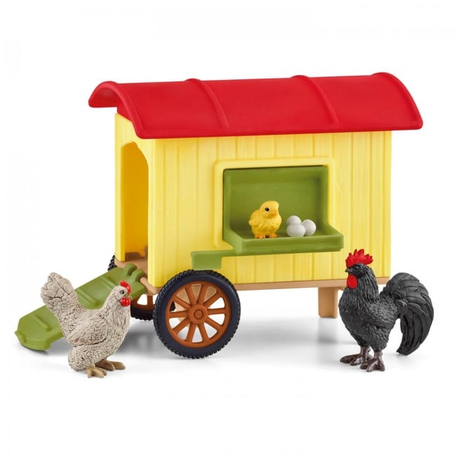 Schleich - Farm World - Mobil Hønsehus (42572)