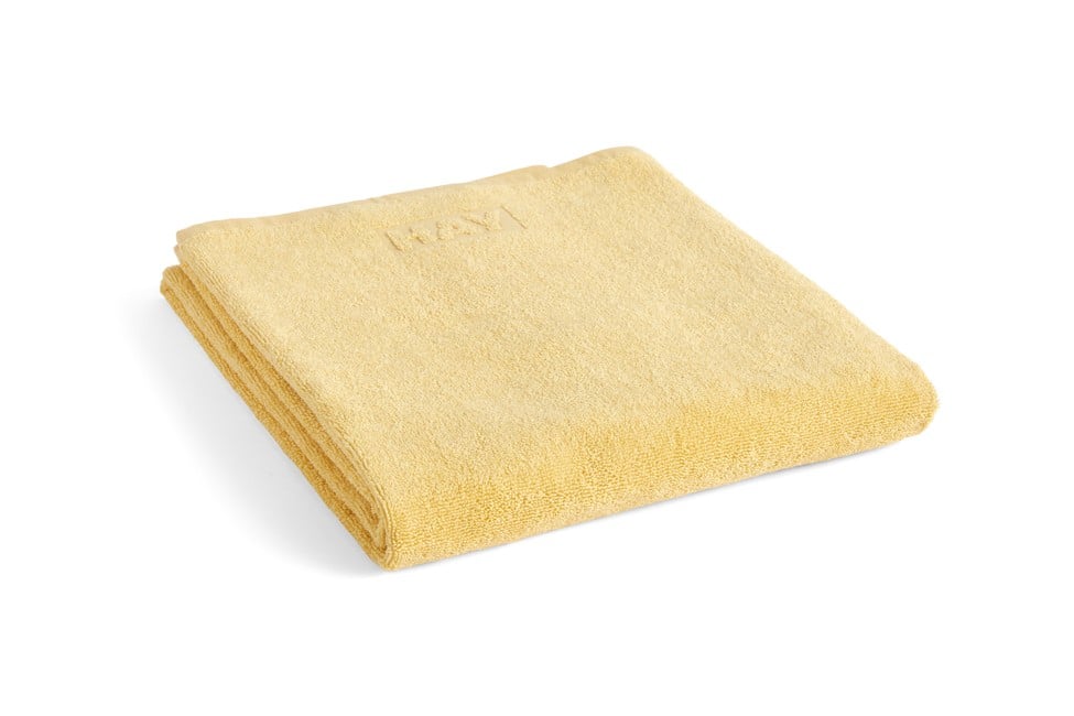 HAY - Mono Badehåndklæde 70x140 cm - Gul (541606)