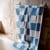 HAY - Check Bath Towel 70x136 cm - Sky Blue (541586) thumbnail-4