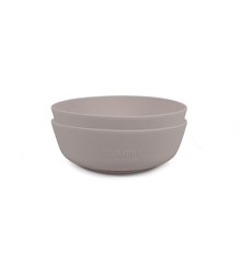 Filibabba - Silicone Bowl 2-Pack - Warm Grey (FI-02272)