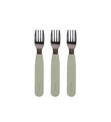 Filibabba - Silicone Forks 3-pack - Green (FI-02264)