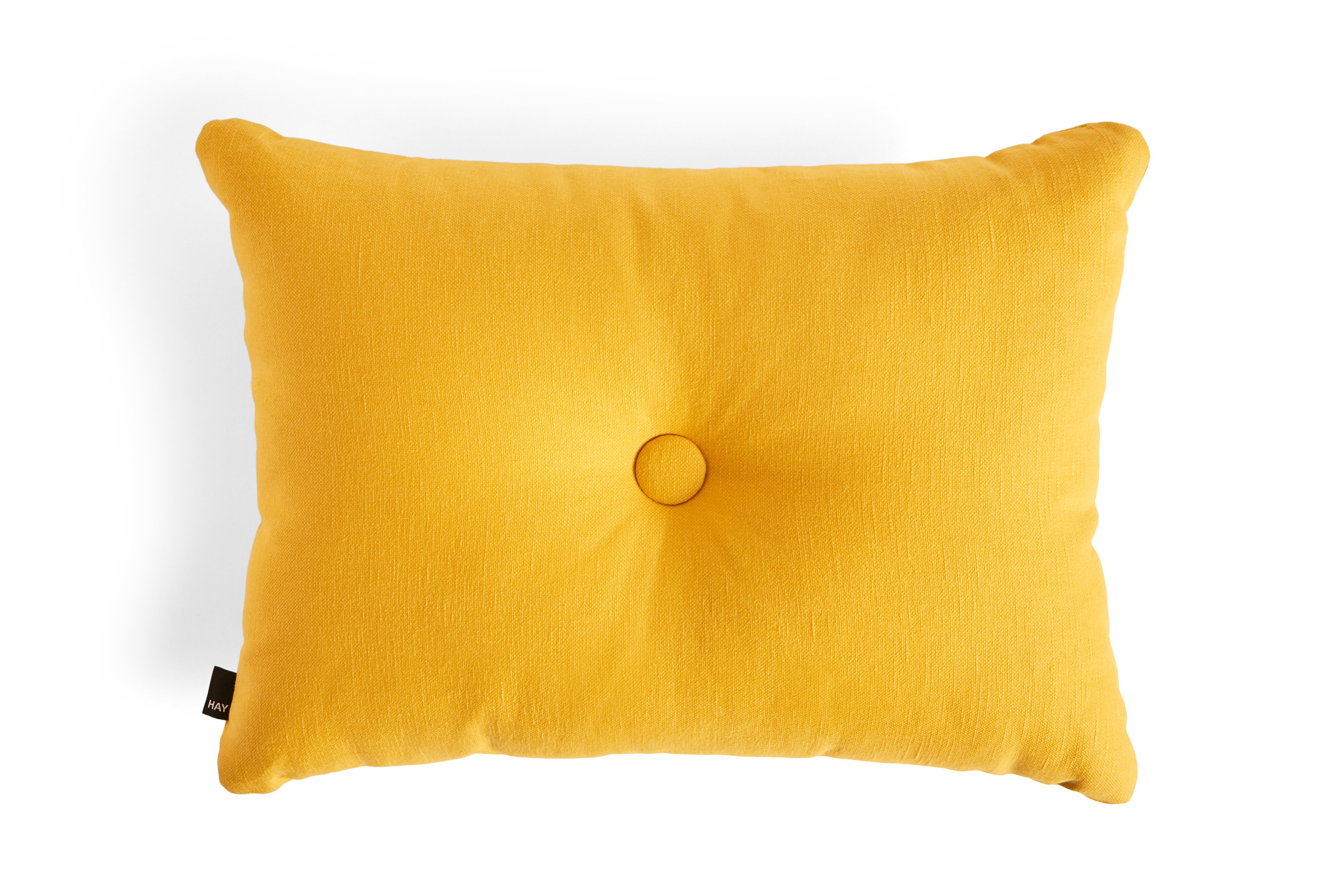 HAY - Dot Cushion Planar 60x45 cm - Warm yellow (541491) - Hjemme og kjøkken