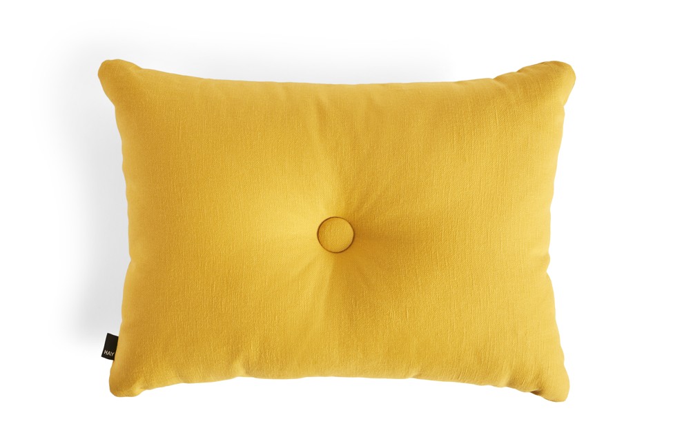 HAY - Dot Cushion Planar 60x45 cm - Warm yellow (541491)