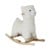 Bloomingville MINI - Rocking Horse - Lama (82046235) thumbnail-1