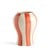 HAY - Sobremesa Stripe Vase S - Red (541543) thumbnail-1