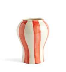 HAY - Sobremesa Stripe Vase S - Rød