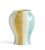 HAY - Sobremesa Stripe Vase L - Green/Yellow (541544) thumbnail-1