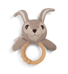 Filibabba - Rattle with Silicone Teether - Henny the Hare (FI-02235)