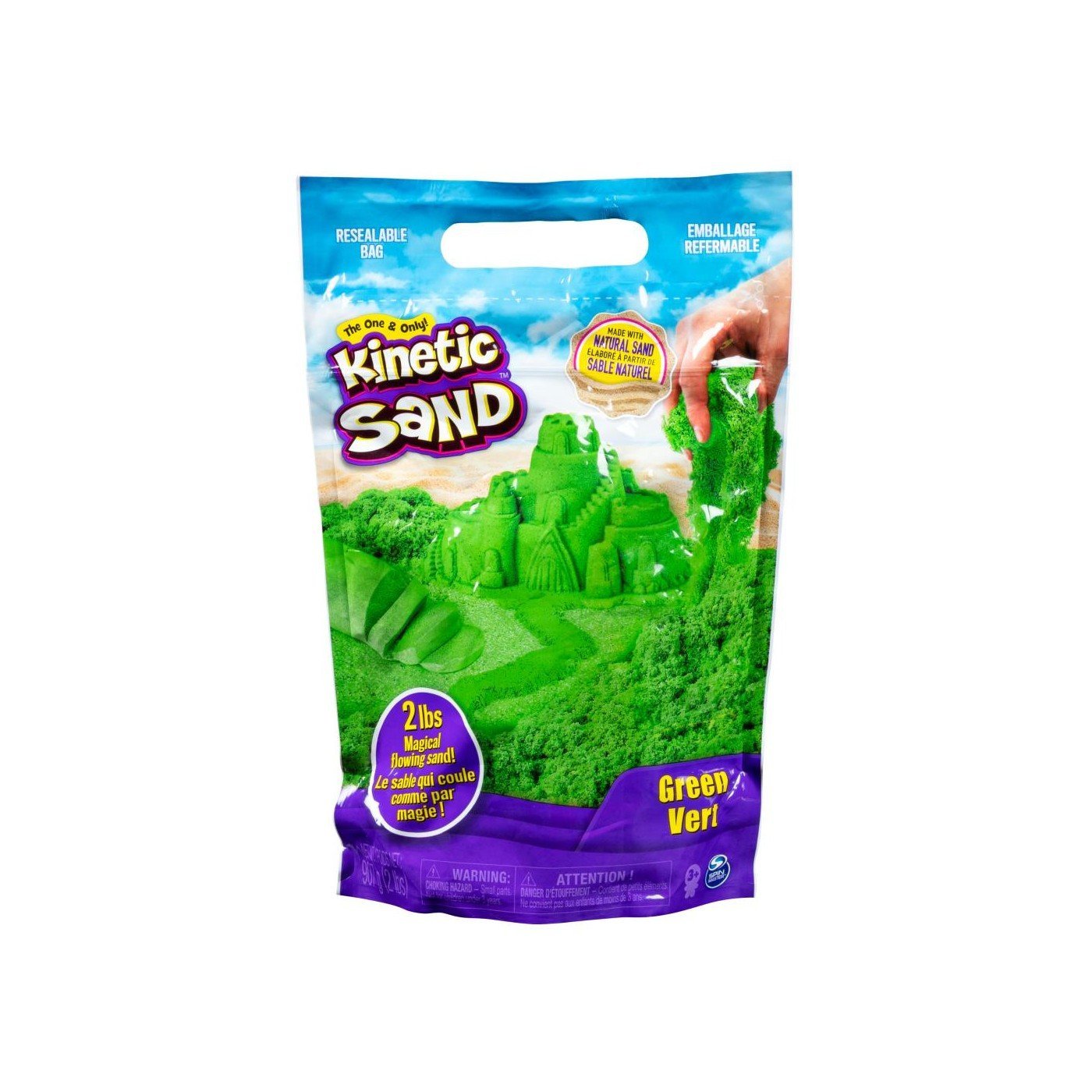 Kinetic Sand - Colour Bag 900g - Green (6047182)