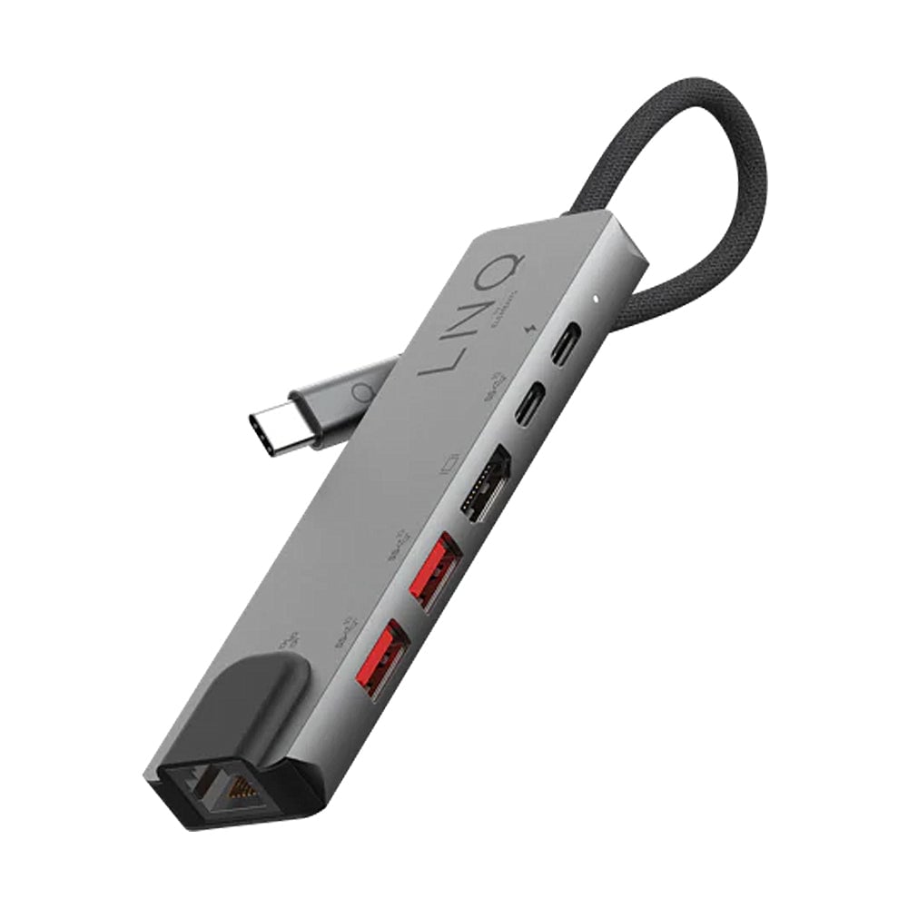 LINQ - 6in1 PRO USB-C Multiport Hub - Datamaskiner