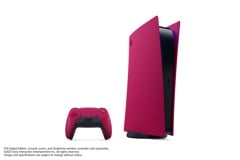 PS5 Digital Cover Cosmic Red