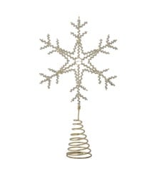 Bloomingville - Cannes Tree Star Top - Silver (82057213)