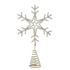 Bloomingville - Cannes Tree Star Top - Silver (82057213)