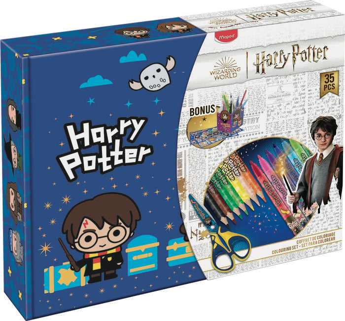 Maped - Harry Potter - Colouring Gift Box (899797) - Leker